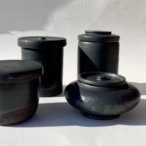 Série de boîtes tournées avec couvercles emboîtés – cours intermédiaire de tournage (2 jours)