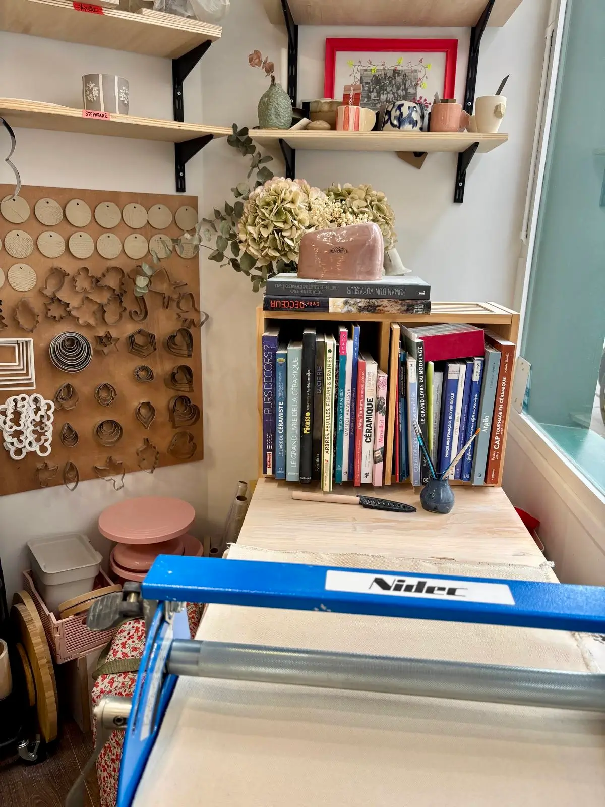 Atelier Henriette Céramique à Boulogne – outils de potier