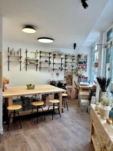 Atelier Henriette Céramique à Boulogne – espace modelage